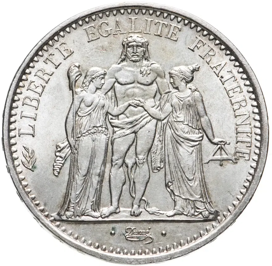 Франция 10 франков (francs) 1969, аверс
