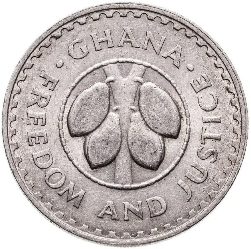 Гана 20 песев (pesewas) 1967
