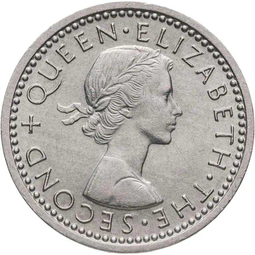 Новая Зеландия 3 пенса (pence) 1959, реверс