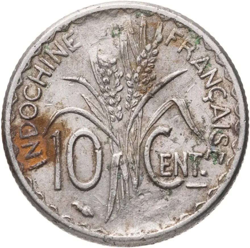 Французский Индокитай 10 сантимов (centimes) 1940
