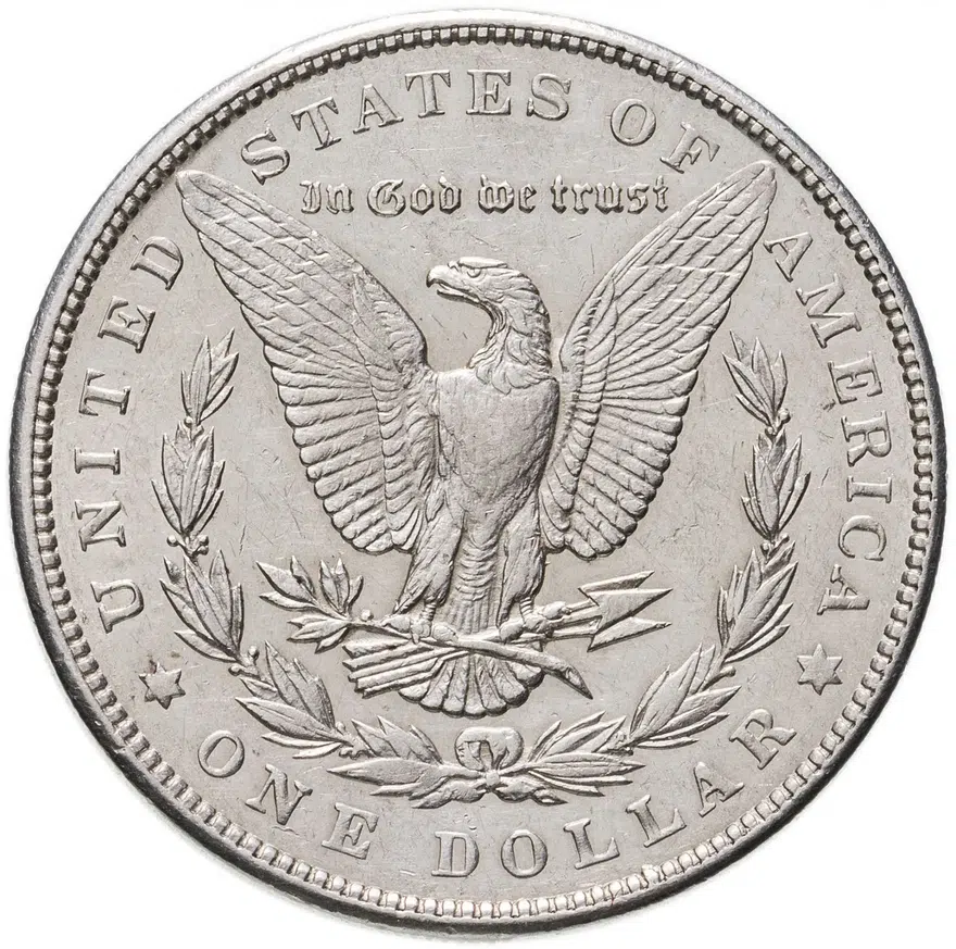 США 1 доллар 1900, реверс