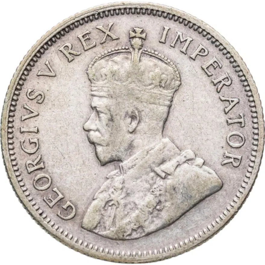 ЮАР 1 шиллинг (shilling) 1935, реверс