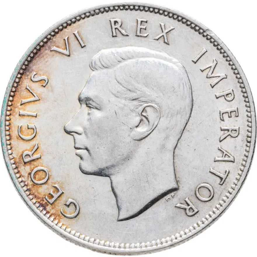 ЮАР 2 1/2 шиллинга (shillings) 1943, реверс