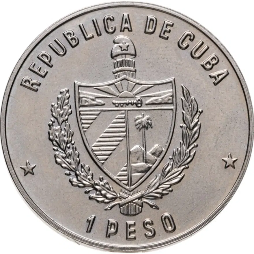 Куба 1 песо (peso) 1979  Конференция наций неприсоединения, реверс