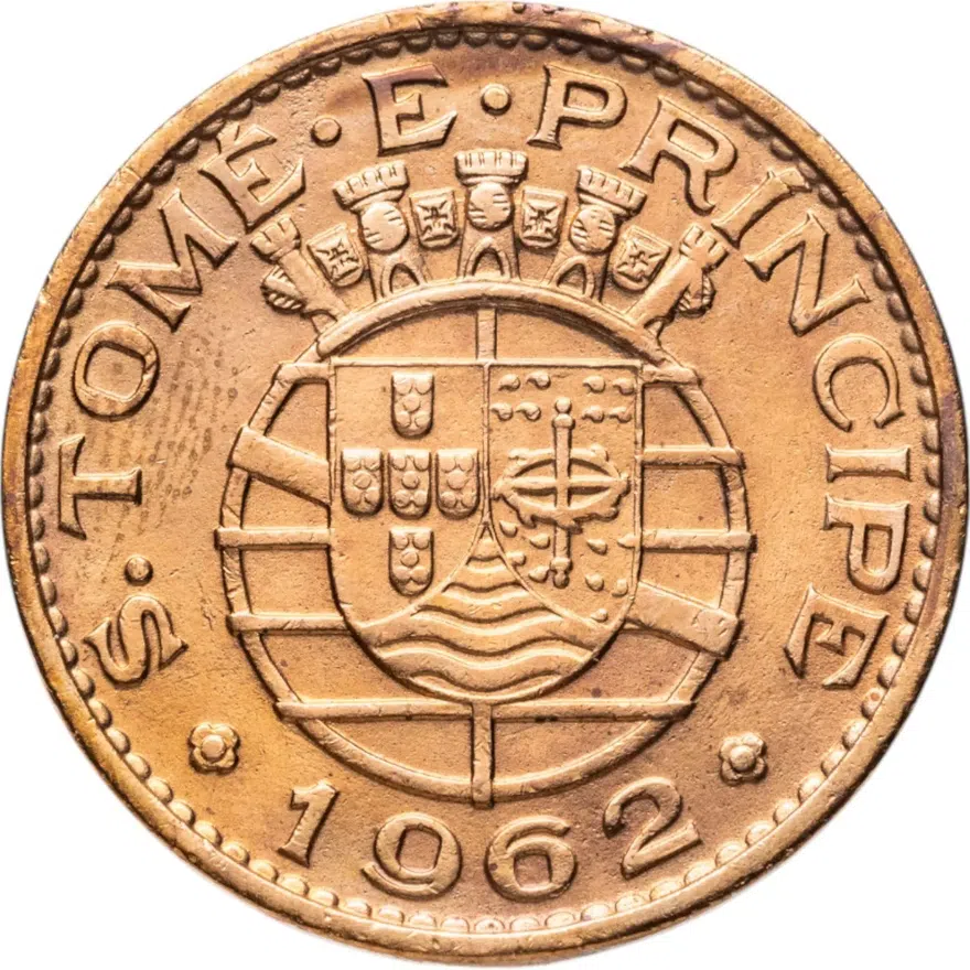 Сан-Томе и Принсипи 1 эскудо (escudo) 1962, реверс