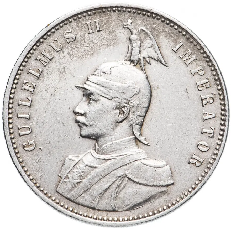 Германская Восточная Африка 1 рупия (rupee) 1910, реверс