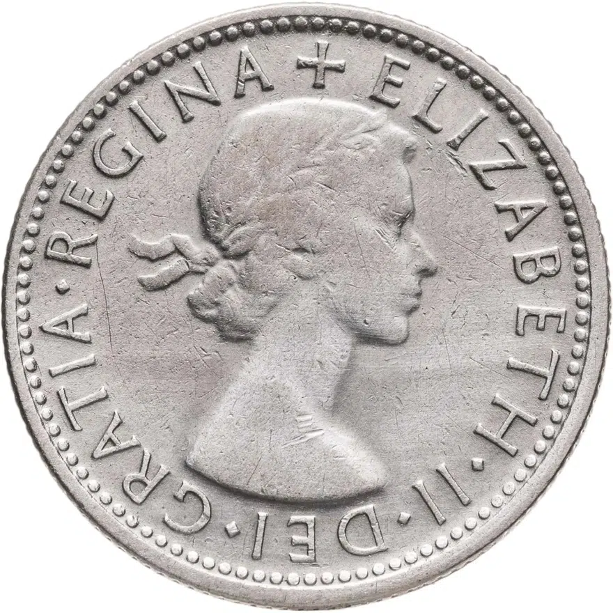 Австралия 1 шиллинг (shilling) 1954, реверс