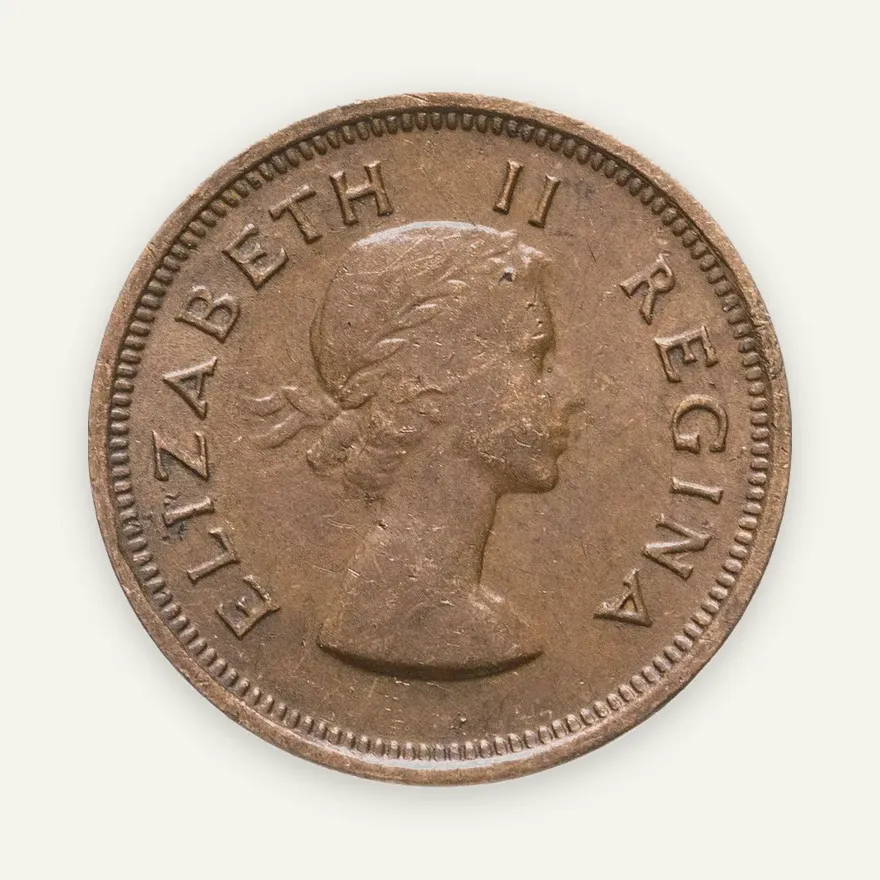 ЮАР 1/4 пенни (penny) 1953, реверс