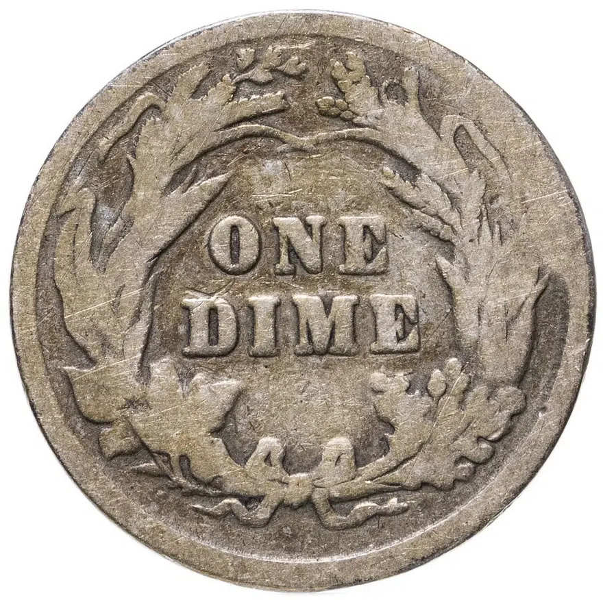 США 1 дайм (10 центов) 1899