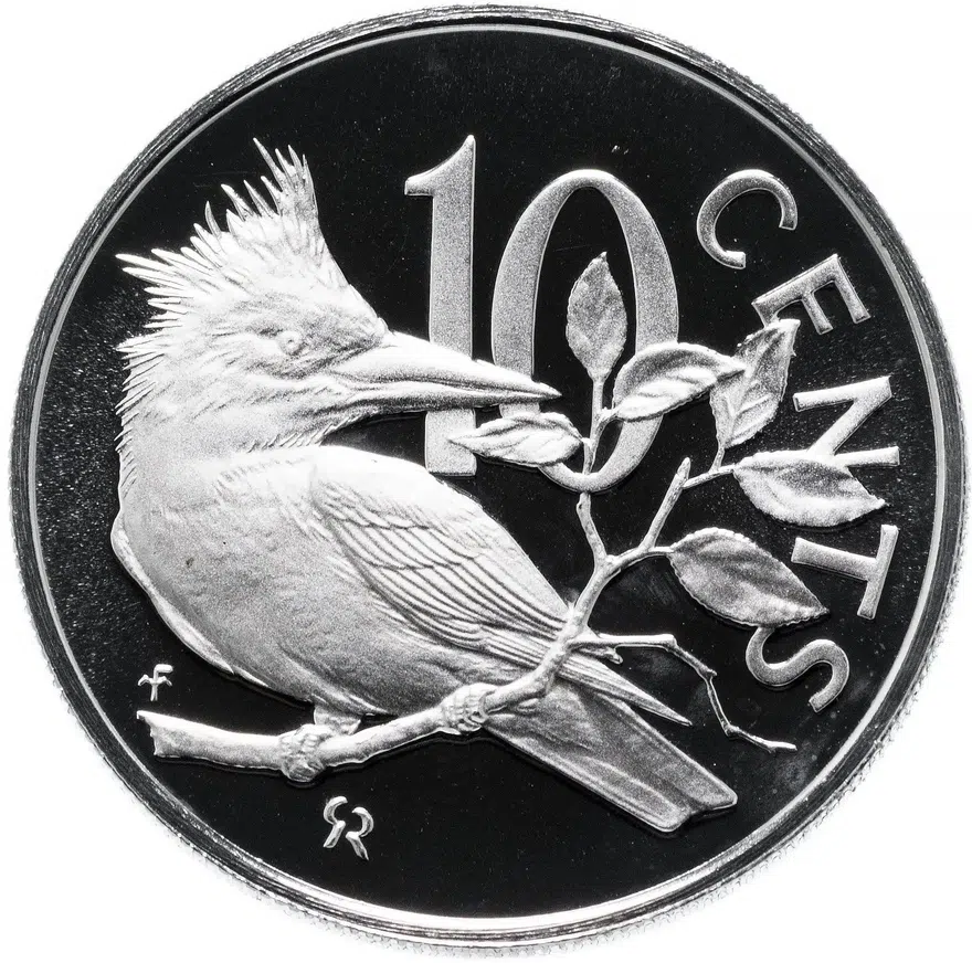 Британские Виргинские острова 10 центов (cents) 1973