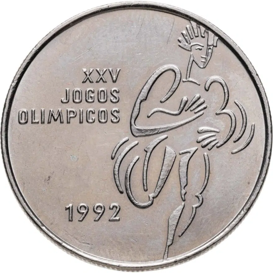 Португалия 200 эскудо (escudos) 1992  XXV летние Олимпийские Игры, Барселона 1992