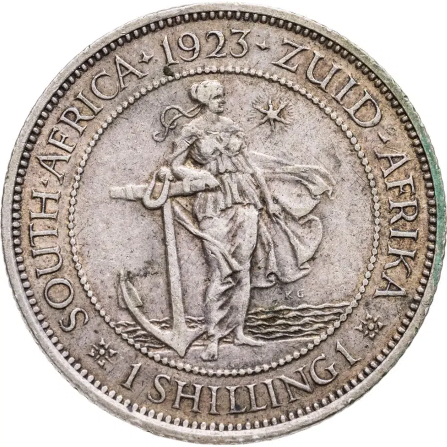 ЮАР 1 шиллинг (shilling) 1923