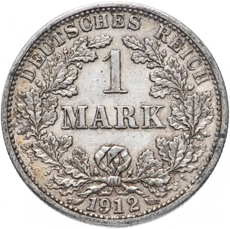 Германия (Германская Империя) 1 марка 1912 "F"