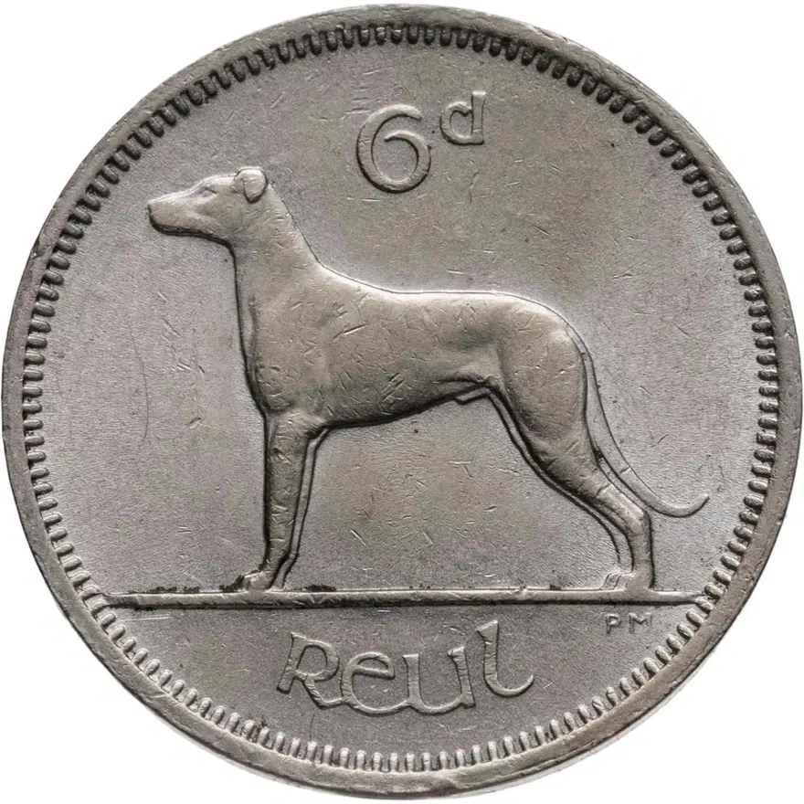 Ирландия 6 пенсов (pence) 1964