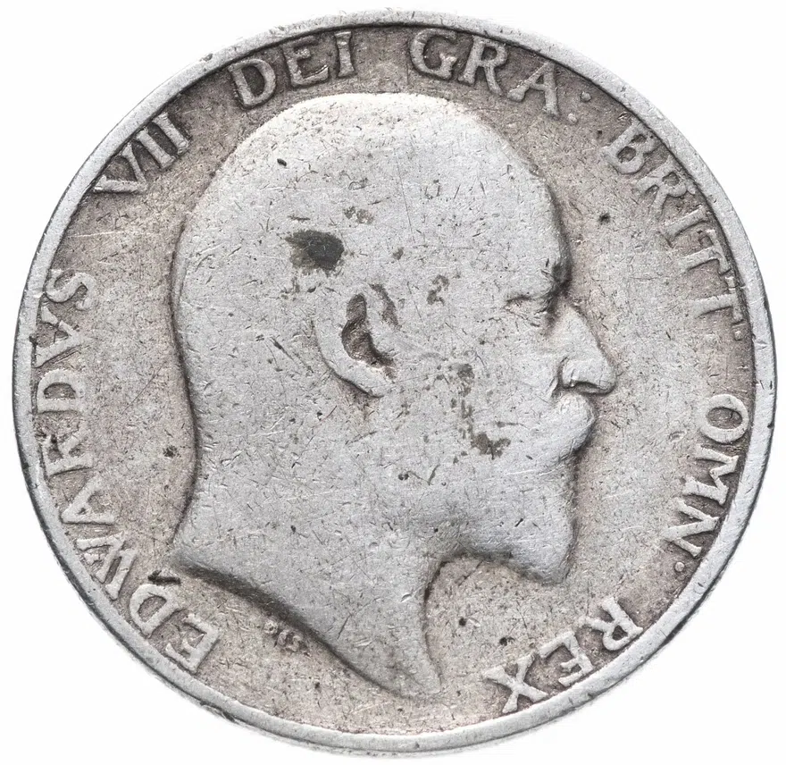 Великобритания 1 шиллинг (shilling) 1906, реверс