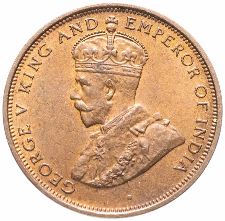 Цейлон 1 цент (cent) 1928
