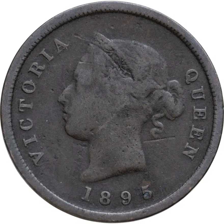 Кипр 1/4 пиастра (piastre) 1895