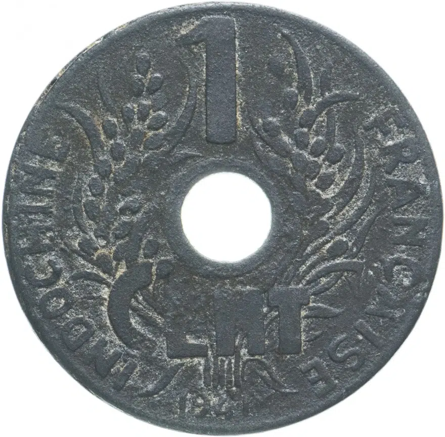 Французский Индокитай 1 сантим (centime) 1941