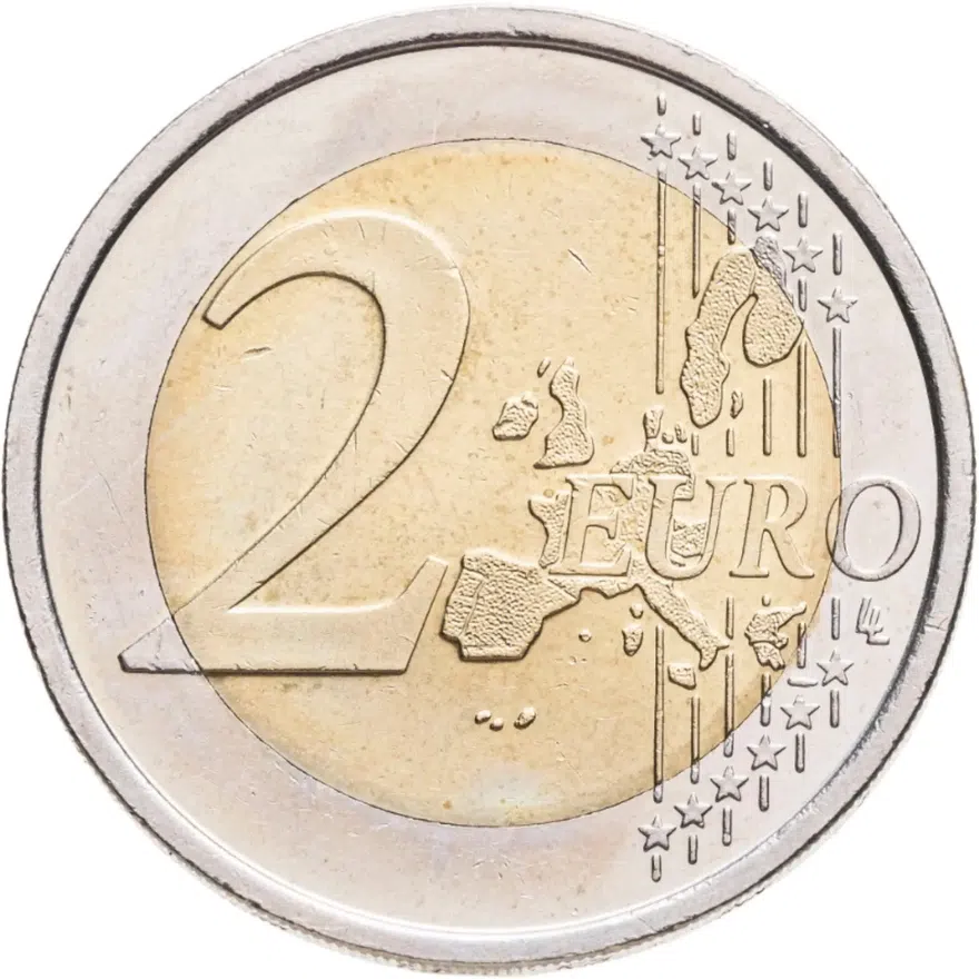 Финляндия 2 евро (euro) 2004 "Расширение Евросоюза", реверс