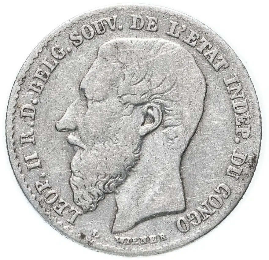 Свободное государство Конго 50 сантимов (centimes) 1894