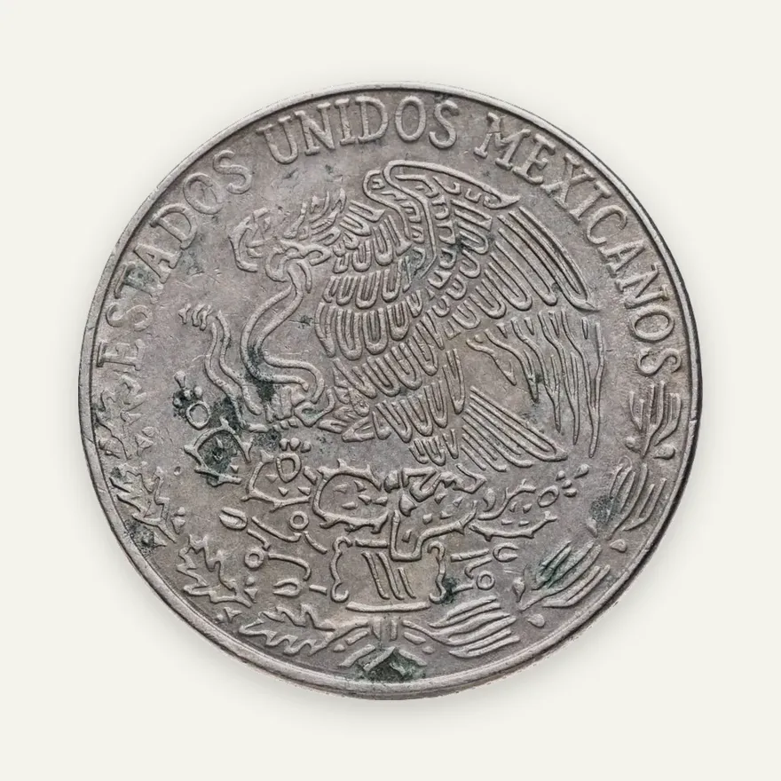 Мексика 50 сентаво (centavos) 1982, реверс