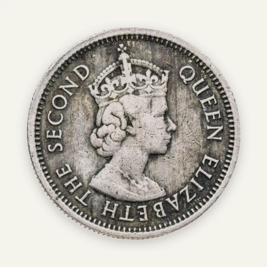 Восточные Карибы 10 центов (cents) 1962, реверс
