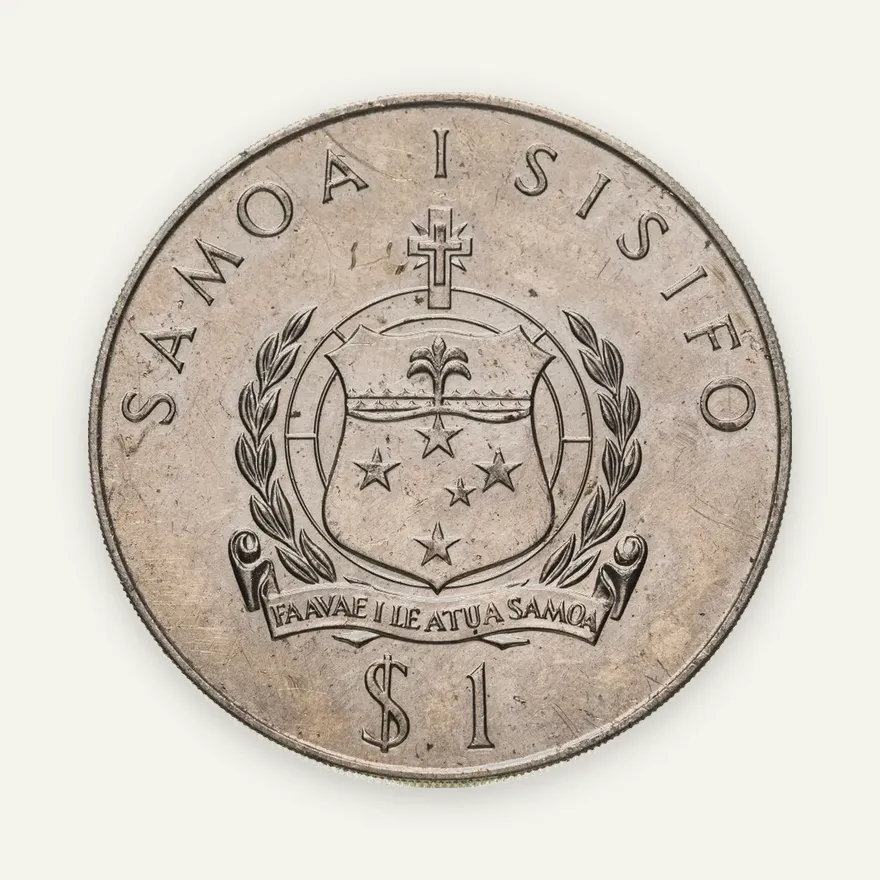 Самоа 1 тала (tala) 1978  ХI Игры Содружества, реверс