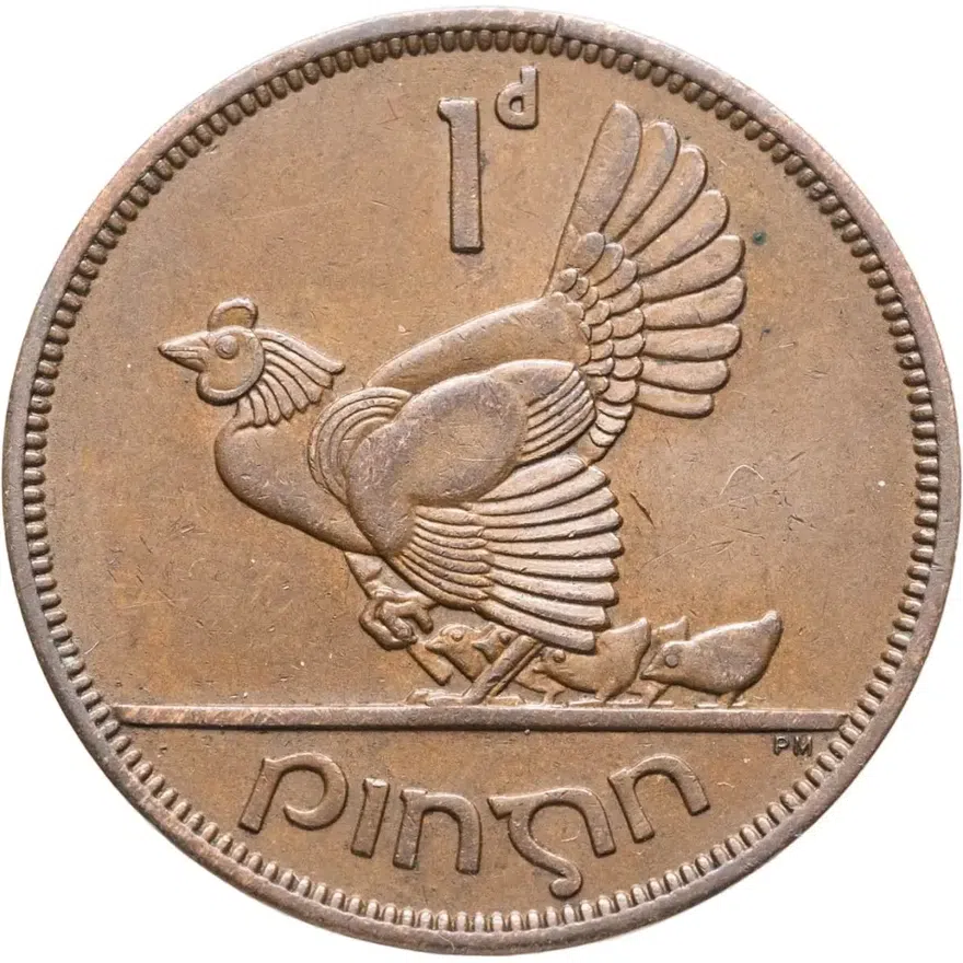 Ирландия 1 пенни (penny) 1952