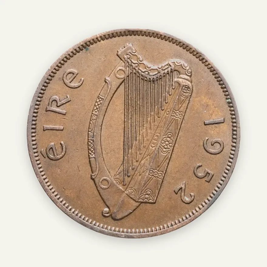 Ирландия 1 пенни (penny) 1952, реверс