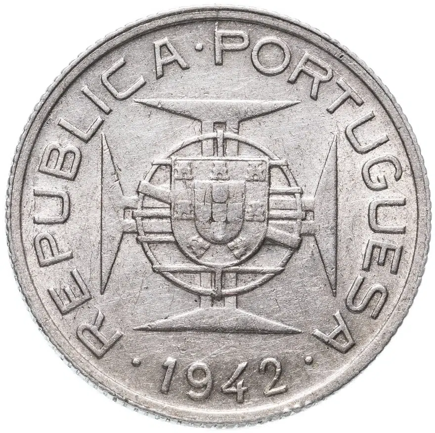 Мозамбик 2,5 эскудо (escudos) 1942