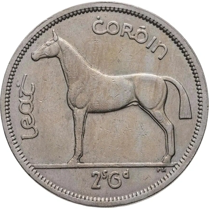 Ирландия 1/2 кроны (crown) 1964