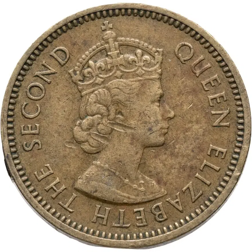 Британский Гондурас 5 центов (cents) 1970, реверс