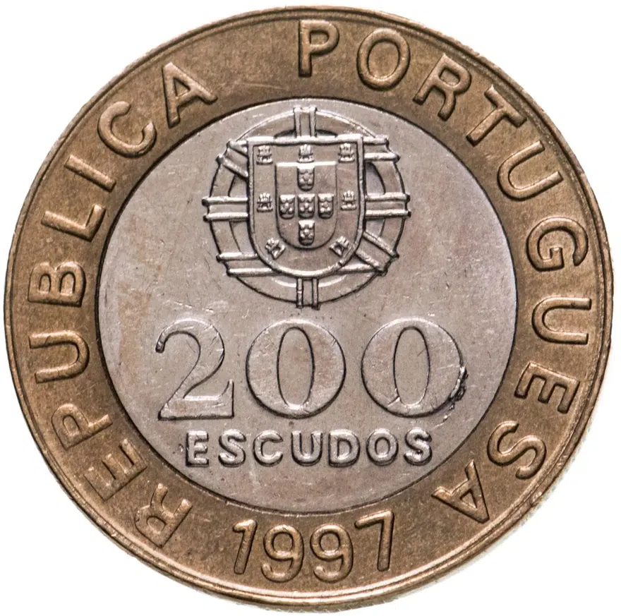 Португалия 200 эскудо (escudos) 1997, аверс