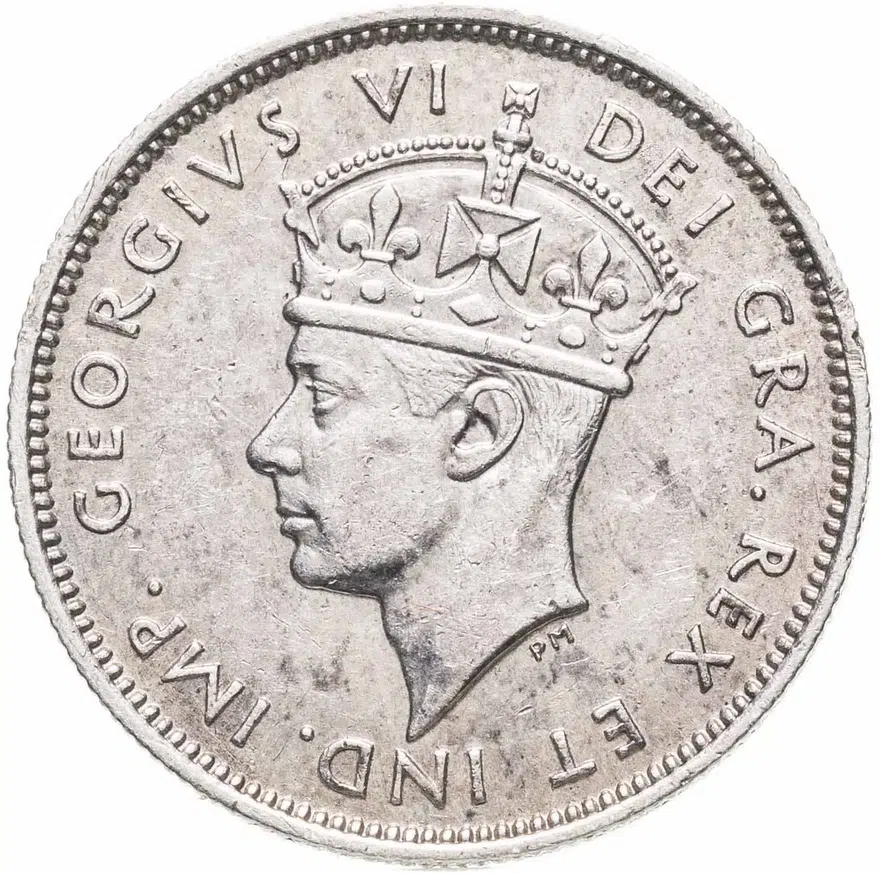 Кипр 9 пиастров (piastres) 1940, реверс