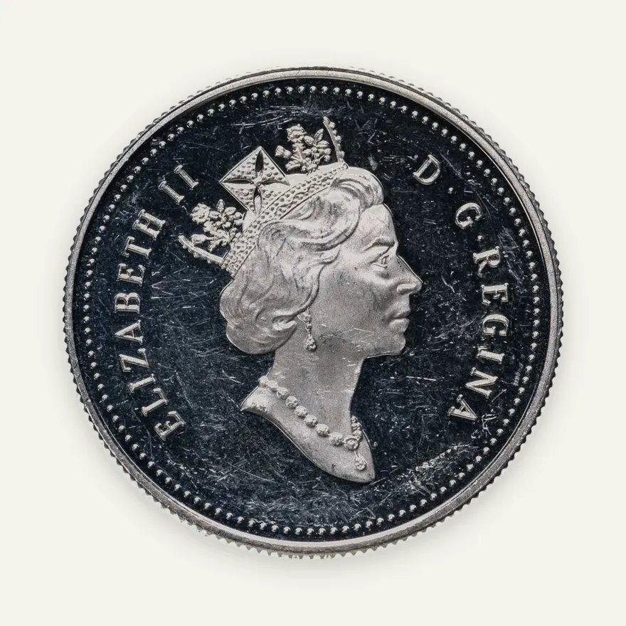 Канада 50 центов (cents) 2000  Хищные птицы Канады - Виргинский филин, реверс