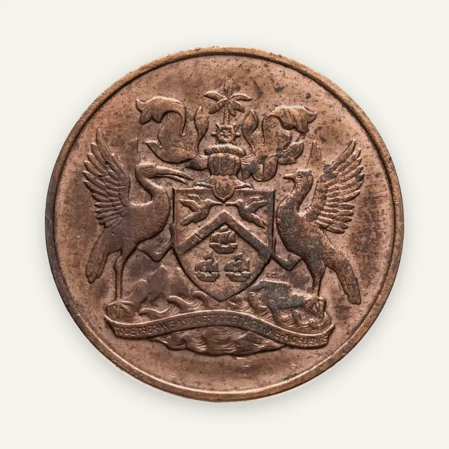 Тринидад и Тобаго 5 центов (cents) 1966, реверс