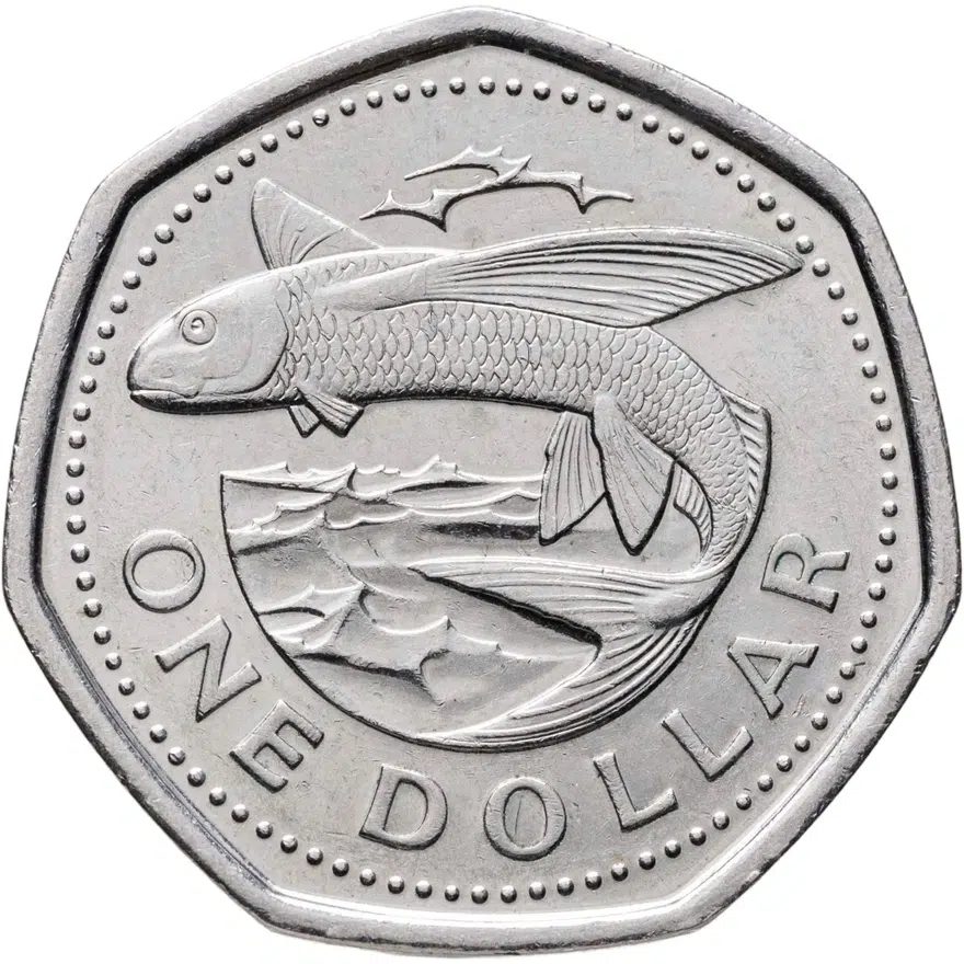 Барбадос 1 доллар (dollar) 2007