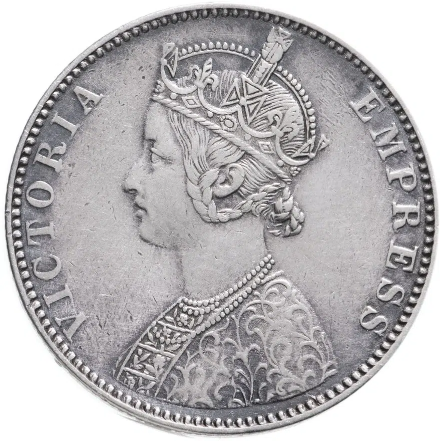 Индия (Британская) 1 рупия (rupee) 1893