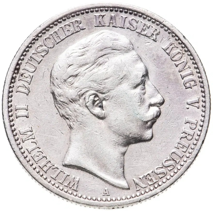 Германская Империя, Пруссия 2 марки 1906 А