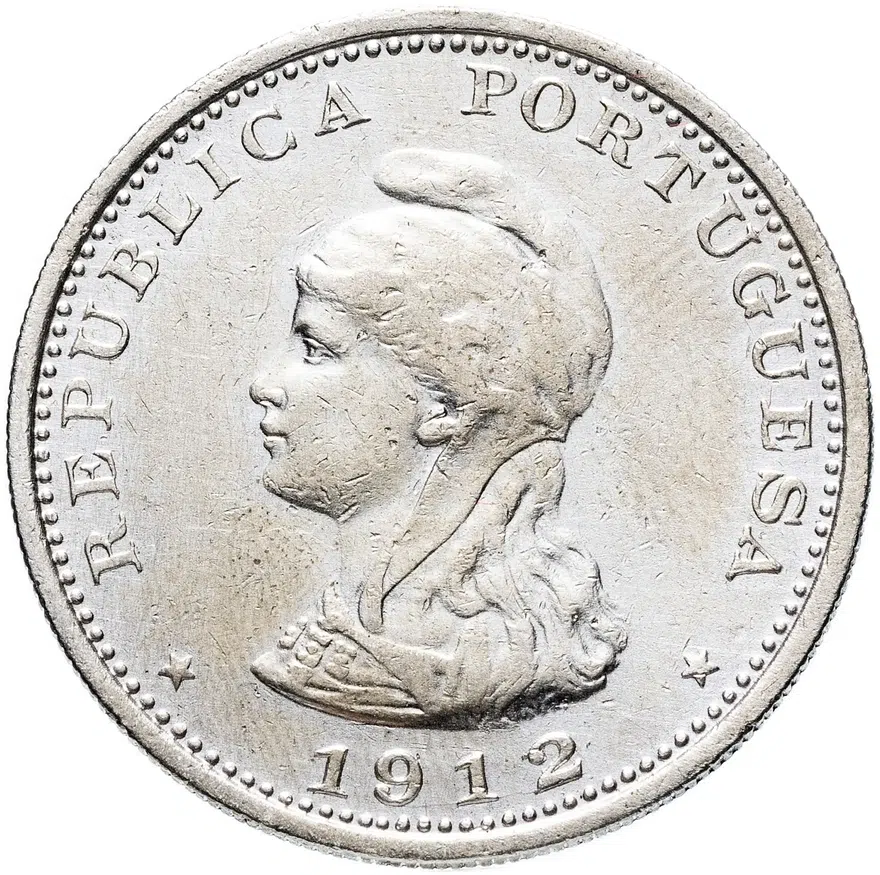 Индия (Португальская) 1 рупия (rupee) 1912