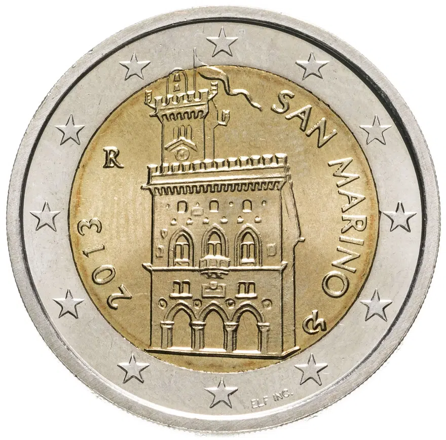 Сан-Марино 2 евро 2013