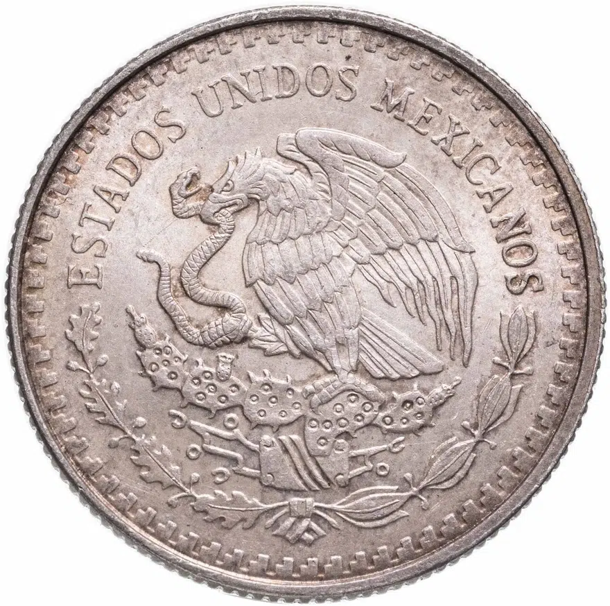 Мексика либертад 1/4 унции (1/4 onza, libertad) 1992 "Свобода", реверс