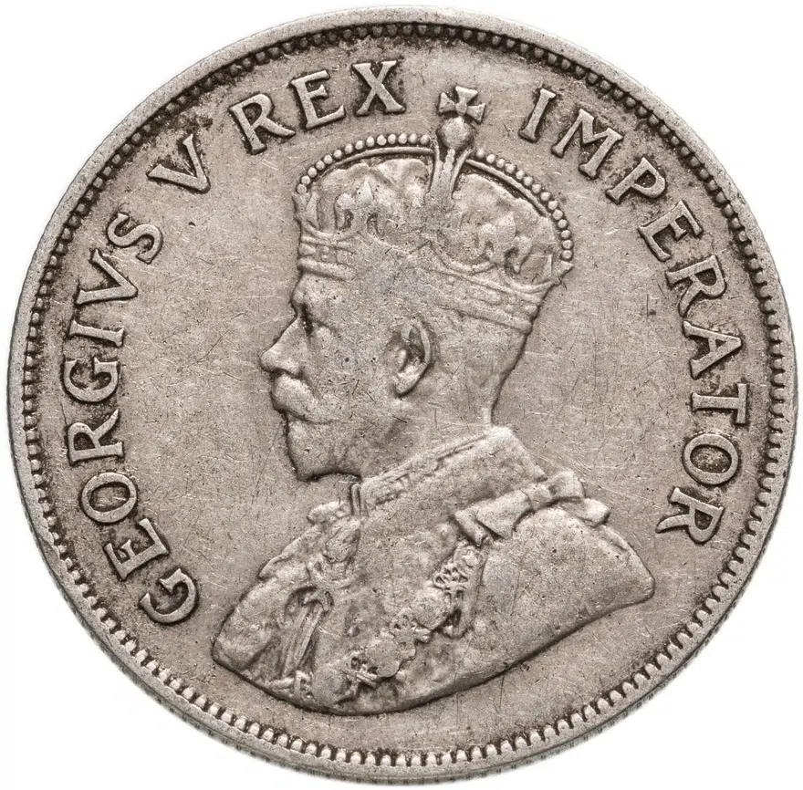 ЮАР 2 1/2 шиллинга (shillings) 1932, реверс