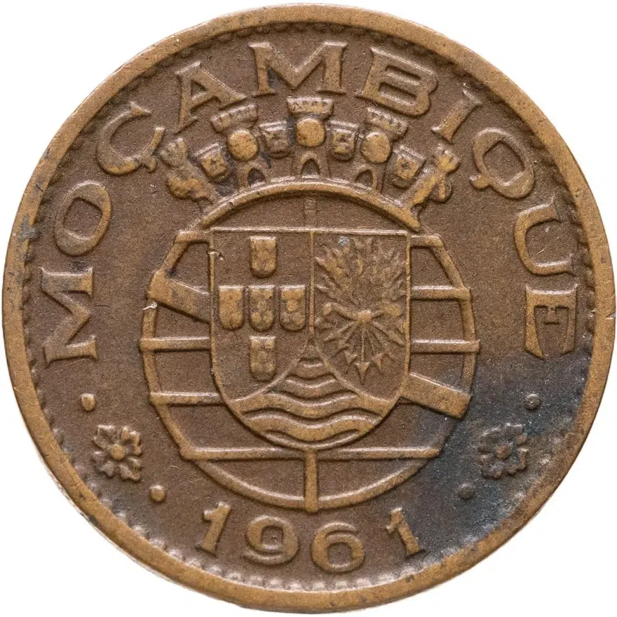 Мозамбик 20 сентаво (centavos) 1961, реверс