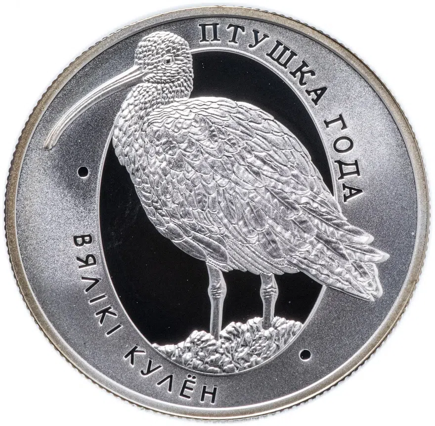 Беларусь 10 рублей 2011 "Птица года - Большой кроншнеп"