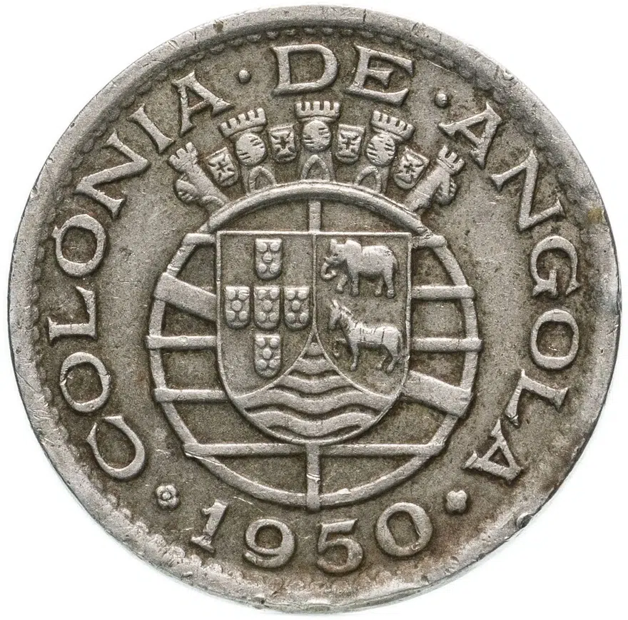 Ангола 50 сентаво (centavos) 1950