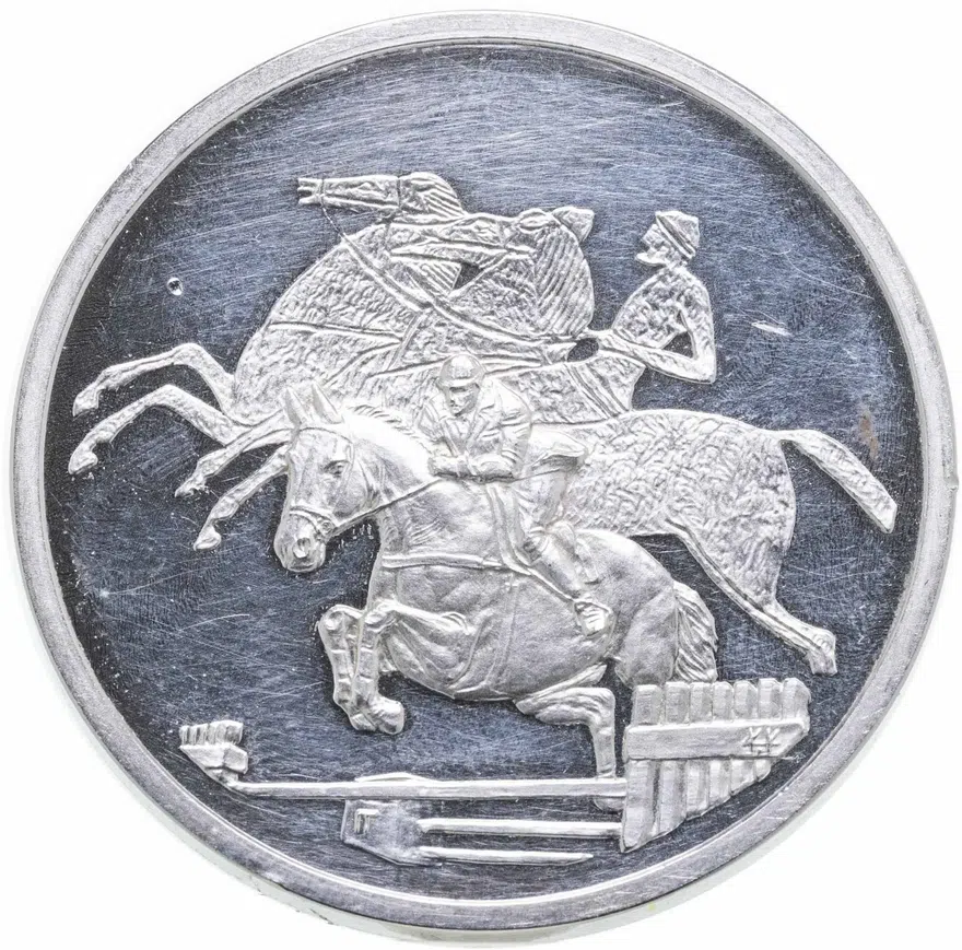 Греция 10 euro (евро) 2003 "XXVIII летние Олимпийские Игры в Афинах 2004 - конный спорт"