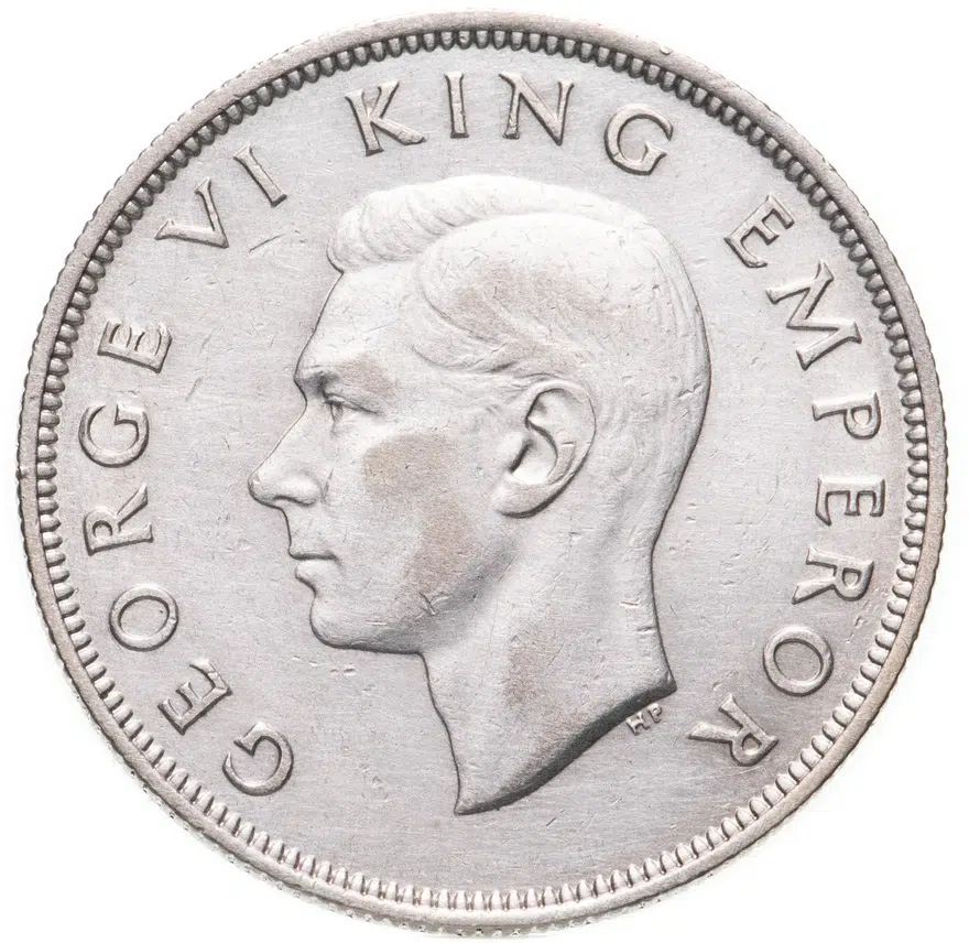 Новая Зеландия 1/2 кроны (crown) 1941