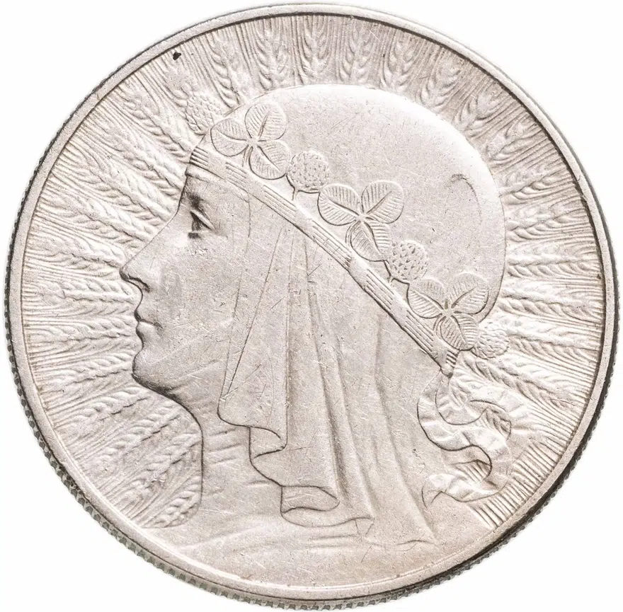 Польша 10 злотых (zlotych) 1933