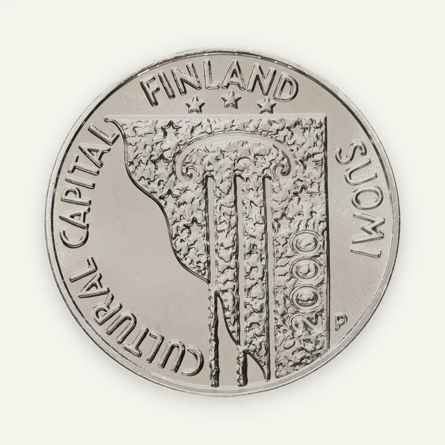 Финляндия 100 марок (markkaa) 2000  450 лет Хельсинки, реверс